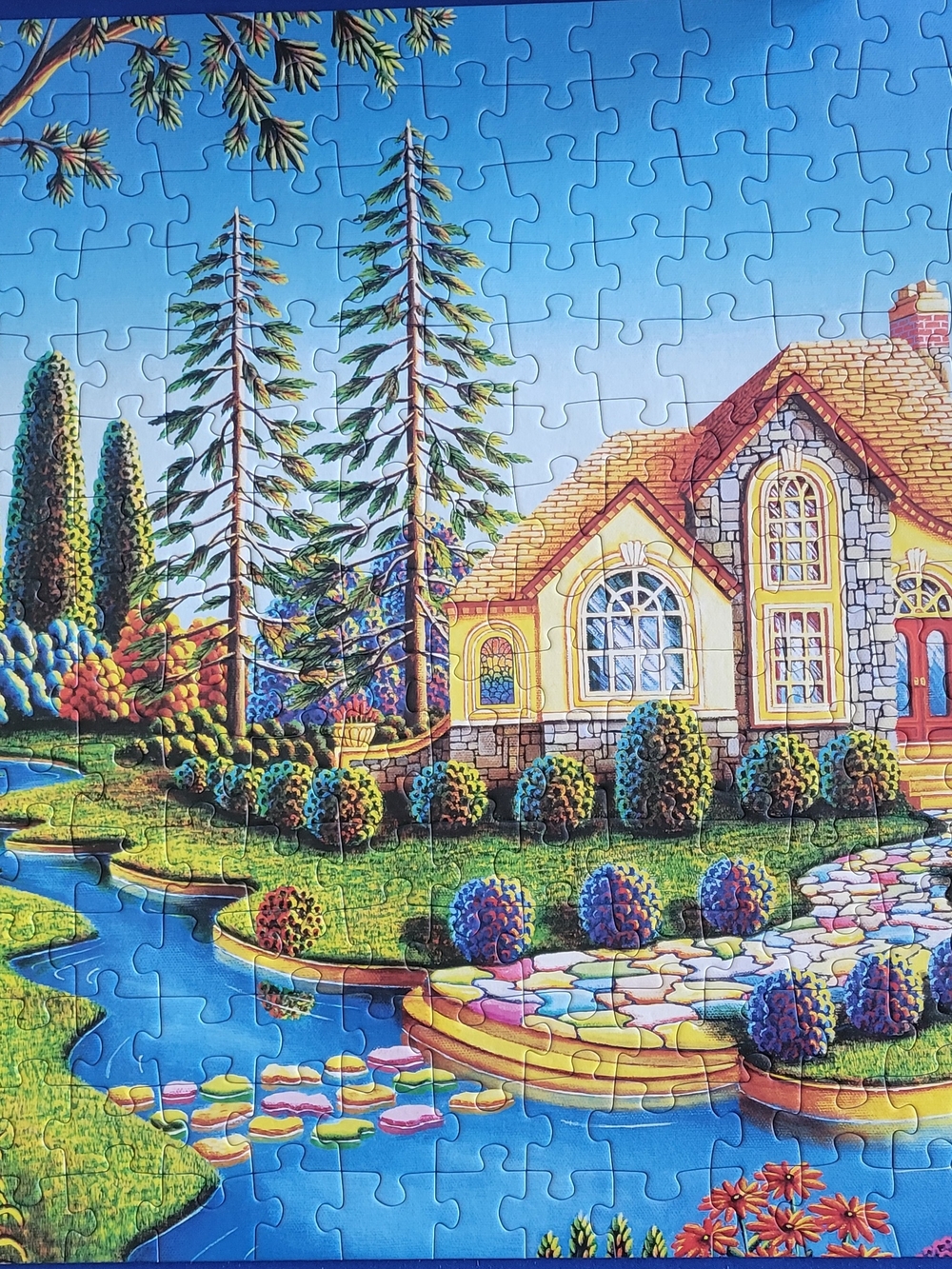 Ravensburger Cottage Dream Hard To Find 300 Piece Puzzle